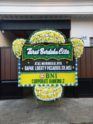 Papan Bunga Duka di Cibeunying Kaler