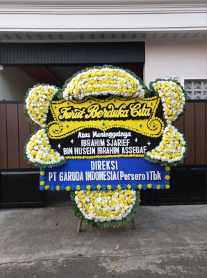 Papan Bunga Duka di Cibeunying Kaler