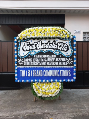 Papan Bunga Duka di Cibeunying Kaler